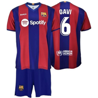 FC Barcelona detský set replica 23/24 Home Gavi