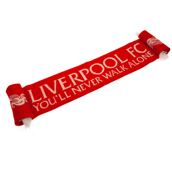 FC Liverpool zimný šál Scarf YNWA