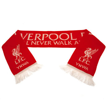 FC Liverpool zimný šál Scarf YNWA