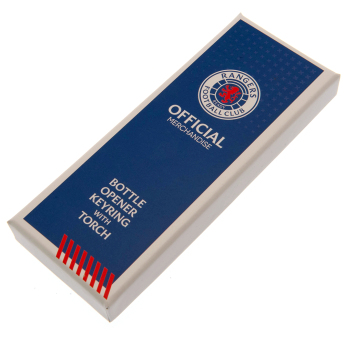 FC Rangers prívesok s otvárakom Keyring Torch Bottle Opener