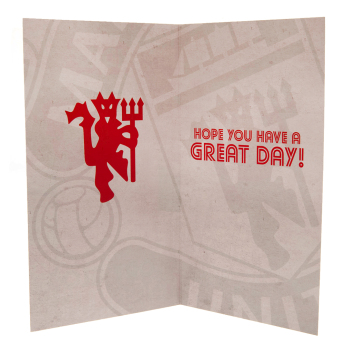 Manchester United narodeninové želanie Retro - Hope you have a great day!