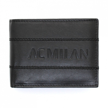 AC Milano kožená peňaženka crest