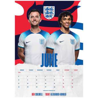 Futbalová reprezentácia kalendár England 2024