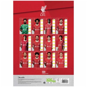 FC Liverpool kalendár 2024