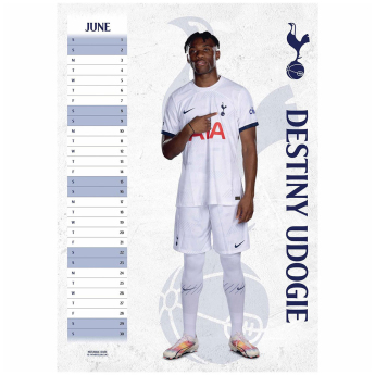 Tottenham kalendár 2024