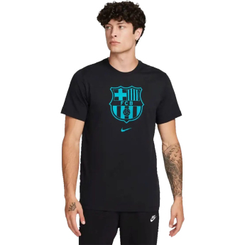 FC Barcelona pánske tričko Crest black