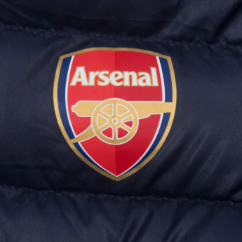 FC Arsenal detská zimná bunda Quilted navy