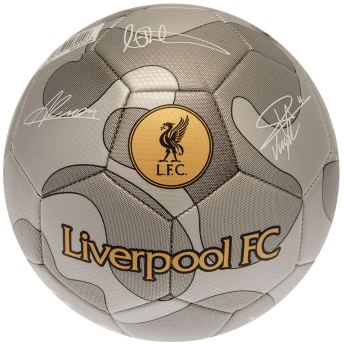 FC Liverpool futbalová lopta Camo Sig Football - Size 5