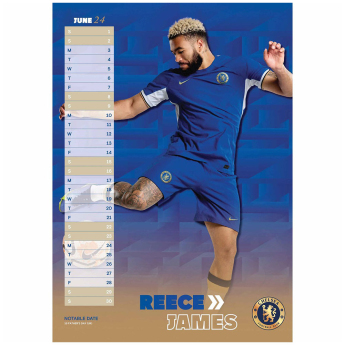 FC Chelsea kalendár 2024