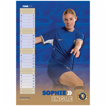 FC Chelsea kalendár WFC 2024