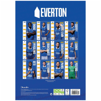 FC Everton kalendár 2024