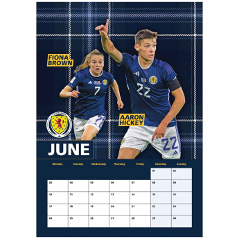 Futbalová reprezentácia kalendár Scottish 2024