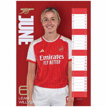 FC Arsenal kalendár WFC 2024