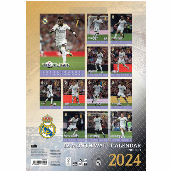 Real Madrid kalendár 2024