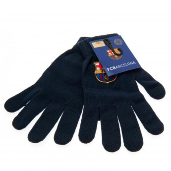 FC Barcelona zimné rukavice blue