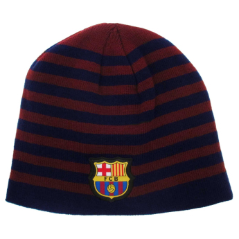FC Barcelona zimná čiapka stripe