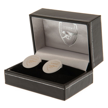 FC Arsenal manžetové gombíky Stainless Steel Round Cufflinks