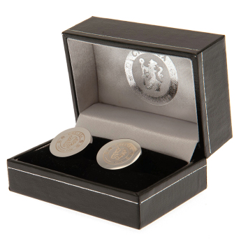 FC Chelsea manžetové gombíky Stainless Steel Round Cufflinks