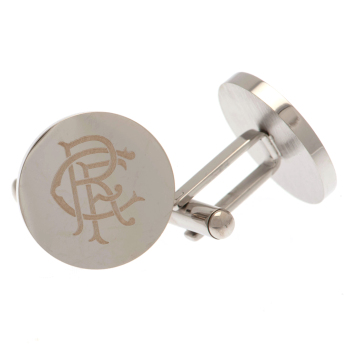 FC Rangers manžetové gombíky Stainless Steel Round Cufflinks