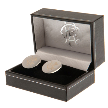 FC Rangers manžetové gombíky Stainless Steel Round Cufflinks