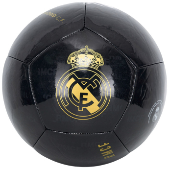 Real Madrid futbalová lopta No56 black