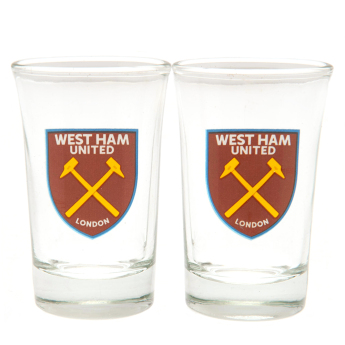 West Ham United panák štamprlík 2pk Shot Glass Set