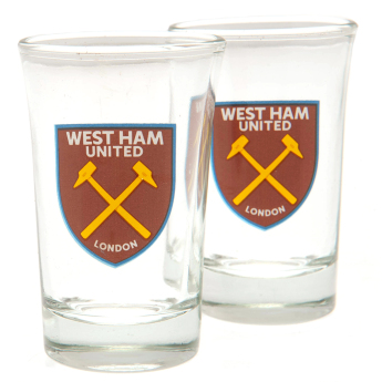 West Ham United panák štamprlík 2pk Shot Glass Set