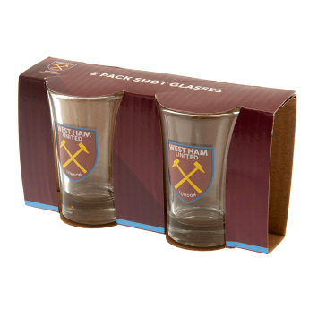 West Ham United panák štamprlík 2pk Shot Glass Set