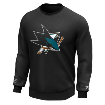 San Jose Sharks pánska mikina Iconic Primary Colour Logo Graphic Crew