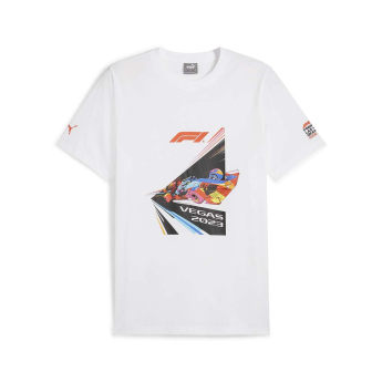 Formule 1 pánske tričko Vegas GP white 2023