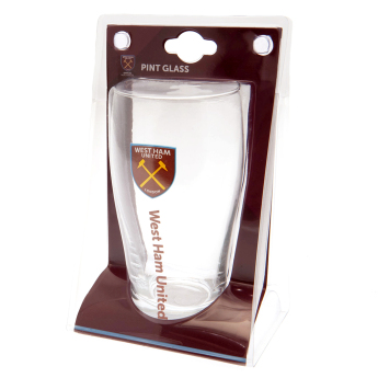 West Ham United poháre Tulip Pint Glass