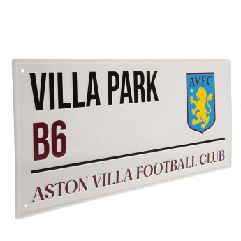 Aston Villa ceduľa na stenu Street Sign