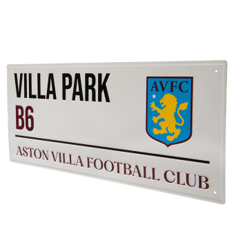 Aston Villa ceduľa na stenu Street Sign