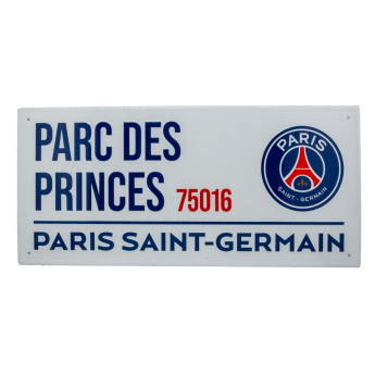 Paris Saint Germain ceduľa na stenu Street Sign