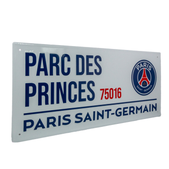 Paris Saint Germain ceduľa na stenu Street Sign