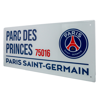 Paris Saint Germain ceduľa na stenu Street Sign