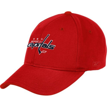 Washington Capitals čiapka baseballová šiltovka FaceOff Slouch red