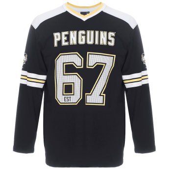 Pittsburgh Penguins pánske tričko s dlhým rukávom Hockey Heavy Jersey Long Sleeve