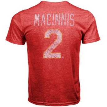 Calgary Flames pánske tričko red #2 Al MacInnis Legenda NHL
