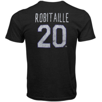 Los Angeles Kings pánske tričko black #20 Luc Robitaille Legends NHL