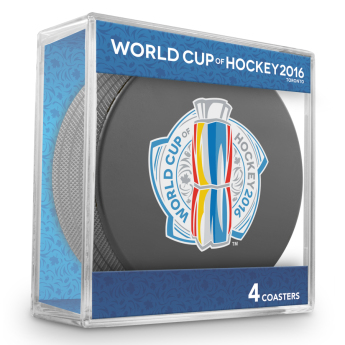 Hokejové reprezentácie puk World Cup 2016 Coasters Pack
