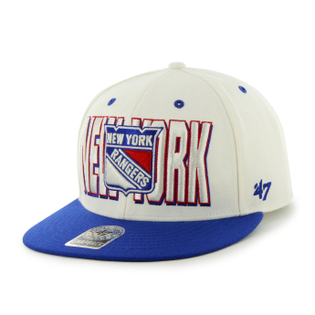 New York Rangers čiapka flat šiltovka The Double Snapback