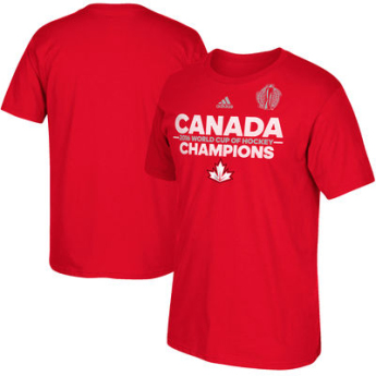 Hokejové reprezentácie pánske tričko Canada 2016 World Cup of Hockey Champions Authentic