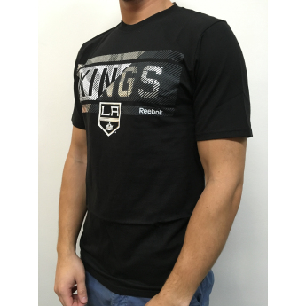 Los Angeles Kings pánske tričko Freeze Stripe black