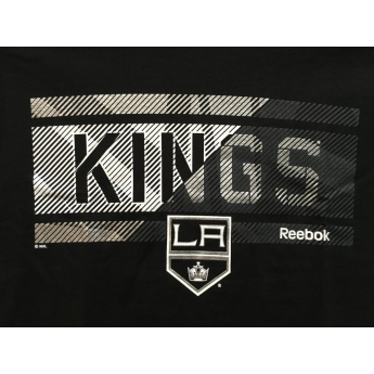 Los Angeles Kings pánske tričko Freeze Stripe black