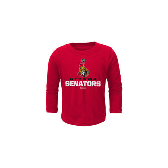 Ottawa Senators detské tričko NHL Clean Cut LS red