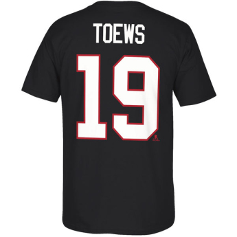 Chicago Blackhawks pánske tričko Jonathan Toews #19 Reebok Center Ice TNT Reflect Logo