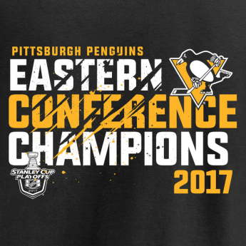 Pittsburgh Penguins pánske tričko 2017 Eastern Conference Champions Goal Tend