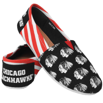 Chicago Blackhawks dámske plátené topánky with logos