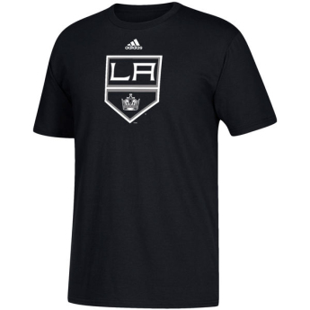 Los Angeles Kings pánske tričko black Adidas Primary Logo